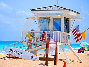 Beach Lifeguard Rescue Station