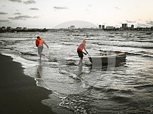 Beach lifeguards