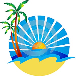 Beach logo