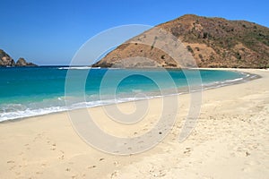 Beach on Lombok island.