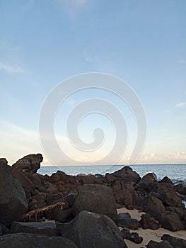 Beach lombok island Indonesia