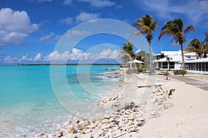 A beach in Long Island, Bahamas