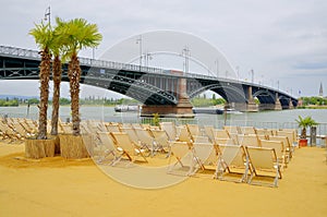 Beach Lounge in Mainz, Rhineland-Palatinate