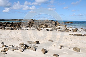 Beach at Lâ€™Ancresse Bay, Guernsey