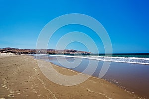 Beach in Mancora, Peru