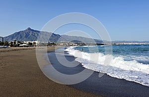 Beach of Marbella, Costa del Sol, Spain