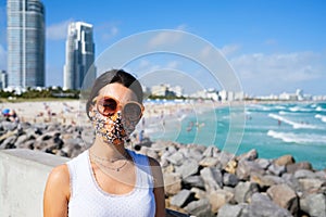 Beach Mask Girl