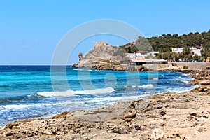 Beach Montagna Spaccata, Salento, Italy