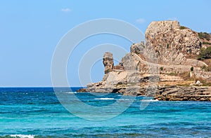 Beach Montagna Spaccata, Salento, Italy