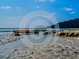 Beach in Mu Koh Surin or Surin Island, Thailand