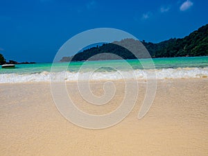 Beach in Mu Koh Surin or Surin Island, Thailand