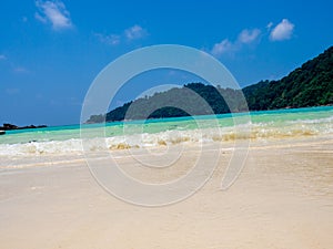 Beach in Mu Koh Surin or Surin Island, Thailand