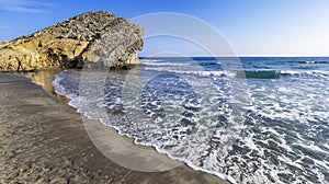 Beach of Mónsul, Cabo de Gata-Níjar Natural Park, Spain