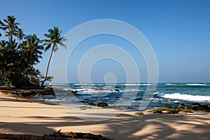 the beach near Ambalangoda, Sri Lanka