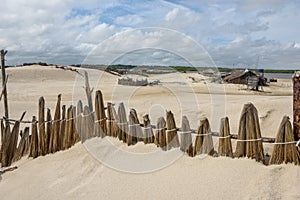 Beach near Atins in Brazil