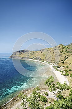 Beach near dili east timor, timor leste photo