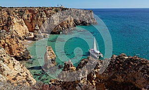 Beach near Lagos - Algarve, Portugal