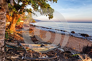 Beach near Maumere, on Flores