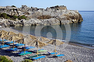 Beach near Paleochora