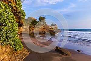 Beach near Tanah Lot Temple - Bali Indonesia