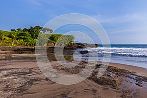 Beach near Tanah Lot Temple - Bali Indonesia