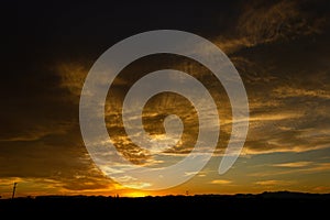 beach in nelson during a breathtaking sunset on Tahunanui Beach at Nelson, New Zealand