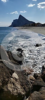 Beach nerby Gibraltar