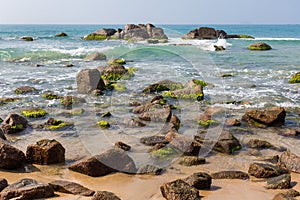 Beach at noon