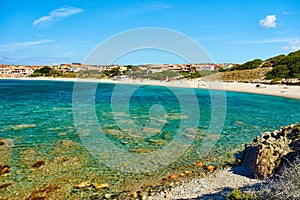 Beach in north of Sardinia - Isola Rossa