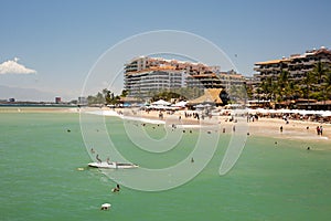 Beach and ocean activities in Puerto Vallarta