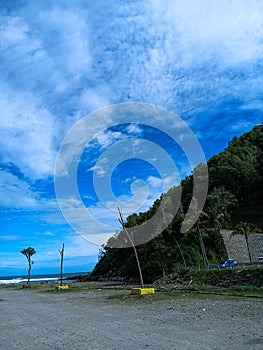 Beach Before The Ocean on A Panoramas.