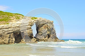 Beach oh the Cathedrals