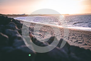 The beach of Ouddorp, The Netherlands