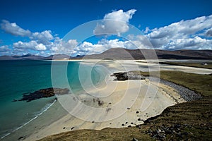 Beach in the Outer Hebrides photo