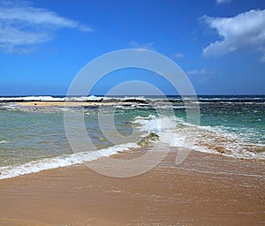 Beach of Pacific Ocean