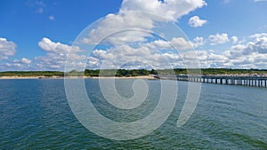 Beach in Palanga. One of the most popular Lithuanian beaches wit