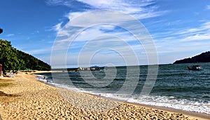 A beach in Pangkor island