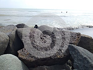 Beach on Pantai Alam Indah