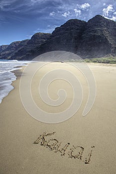 Beach in paradise