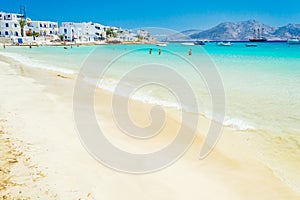 Beach paradise and turquoise waters of Koufonisia