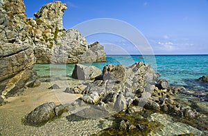 Beach paradiso del sub Zambrone (Vibo Valentia) Calabria Italy