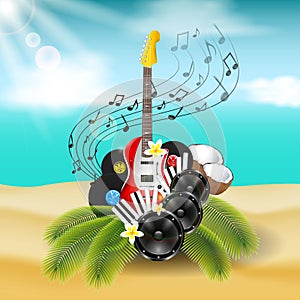 Beach Party Background