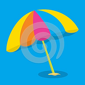 Beach Party Girl Umbrella 16