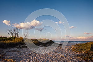 Beach path