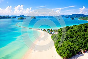 The beach of Patong. photo