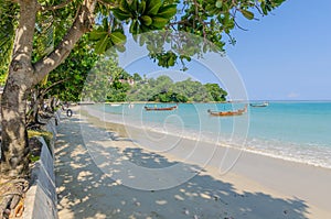 Beach of Patong in Phuket, Thailand photo