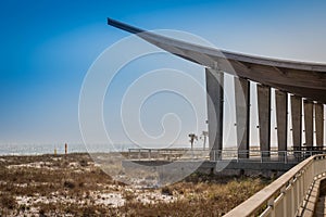 A Beach Pavilion in Gulf Shores, Alabama