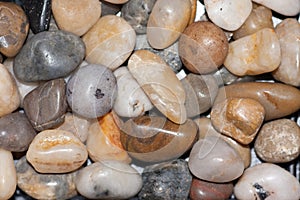 Beach pebbles