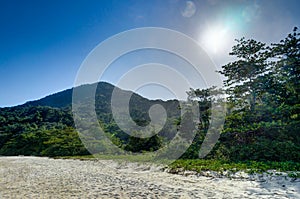 Beach Pedra da Praia do Meio Trindade, Paraty Rio de Janeiro Bra