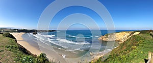 Beach of Penarronda in Asturias